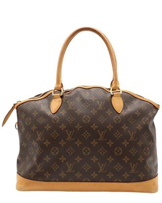 Louis Vuitton Brown Monogram Canvas Lockit (Authentic Pre-Loved)