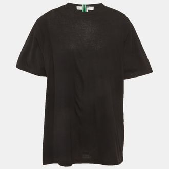 Yohji Yamamoto Black Jersey Crewneck T-Shirt