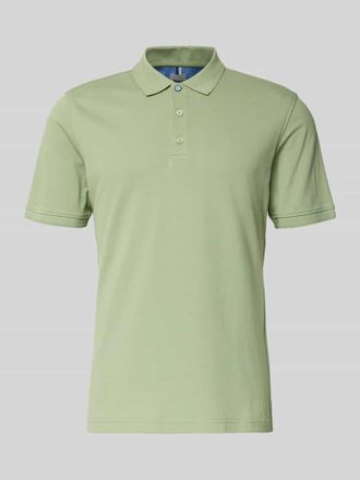 Brax Brax Slim Fit Poloshirt aus Baumwoll-Mix Modell Pete in Hellgruen, Gr&ouml;&szlig;e XXXL