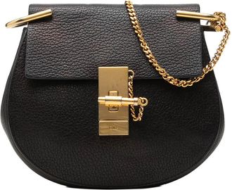 Chlo&eacute; Pre-owned Chloe Mini Leather Drew Crossbody Ladies SCWZM0F24CAUZ19B