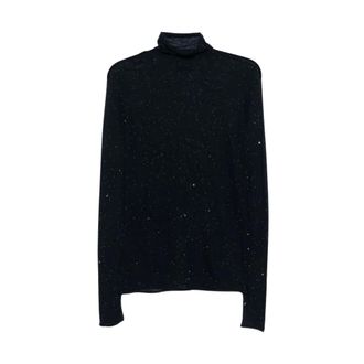 Pinko Pinko, Dames, Truien, Blauw, Maat: S Wol