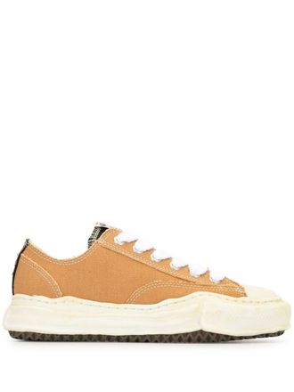 Miharayasuhiro Sneakers con pannelli a contrasto - Verde