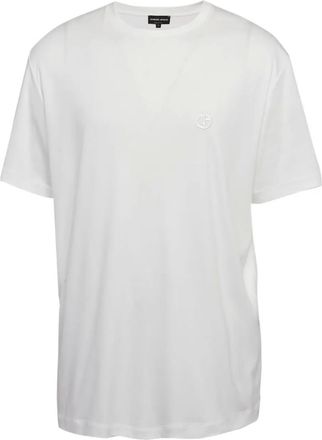 Giorgio Armani T-shirt con logo - Bianco