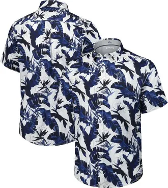 Tommy Bahama Mens Tommy Bahama Navy Dallas Cowboys Sunnyvale Blooms Camp Button-Up Shirt at Nordstrom, Size Medium