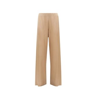 Blugirl Wide Trousers, female, Beige, Size: 2XS Wide Trousers