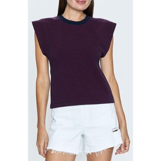 Pistola Denim Marina Stripe Stretch Cotton T-Shirt in Mariners Stripe at Nordstrom Rack, Size X-Small