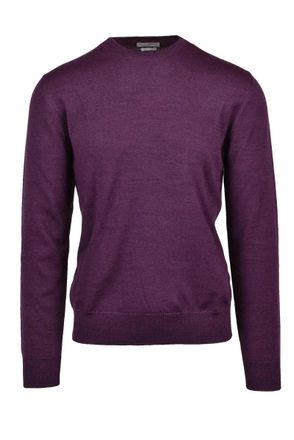 Ballantyne Wool Crewneck Pullover - Red