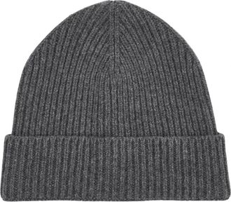 Wakakuu Icons Beanie Cashmere - Dames - Hoeden - Grijs - ONE Size - Wol - Accessoires
