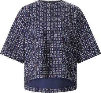 Max Mara T-Shirts - Dames - T-shirts - Blauw - M - Tops