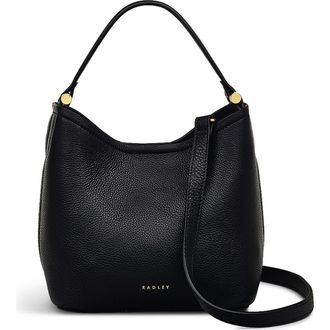 Radley London Bathurst Mews Small Open Top Satchel Bag in Black at Nordstrom