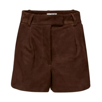 VSP Short Shorts, female, Brown, S, Colette Leather Short