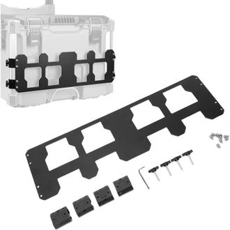 OEM Placa De Montaje De Aluminio- Para Riel Organizador O Caja De Herramientas Con Ruedas - Almacenamiento Robusto -crezuo
