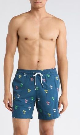 Trunks Surf & Swim Co. Sano 6.5-Inch Swim Shorts in Soft Blue at Nordstrom Rack, Size X-Large
