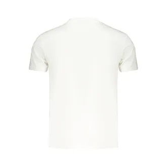 Napapijri Flag-Print Logo T-Shirt - White
