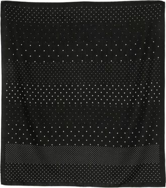 Destin Destin, Accessoires, unisex, Zwart, ONE Size, Wol, Judy Carre 90x 90 Sjaal