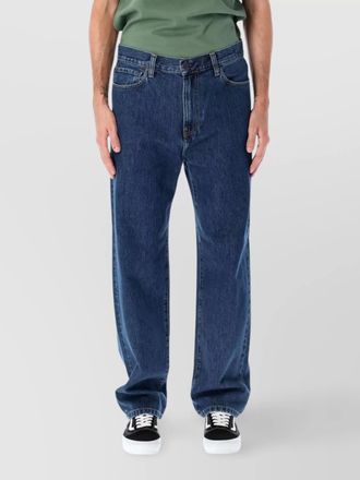 Carhartt Work in Progress denim straight-leg jeans