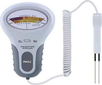 OEM Pc102 Cl2 & Ph D&eacute;tecteur De Qualit&eacute; De LEau De Piscine Ph Analyseur De Qualit&eacute; De LEau Portable Testeur De Chlore R&eacute;siduel De Piscine