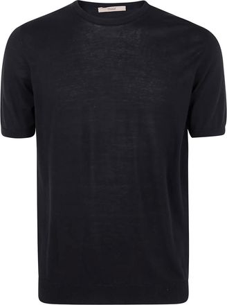 Nuur T-shirt in maglia - Nero