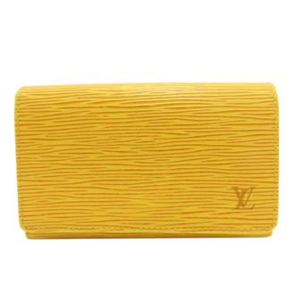 Louis Vuitton Jaune Epi Leather Wallet (Bi-Fold) (Pre-Owned)