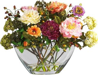 Nearly Natural Peony