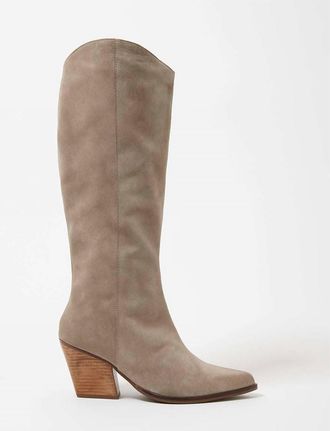 Seychelles Womens Begging You Pointed Toe Western High Boots In Sand
