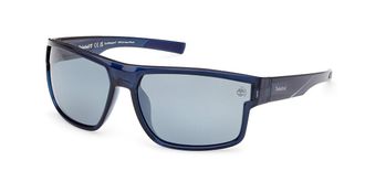 Timberland TB00016 Polarized 90D Mens Sunglasses Blue Size 65