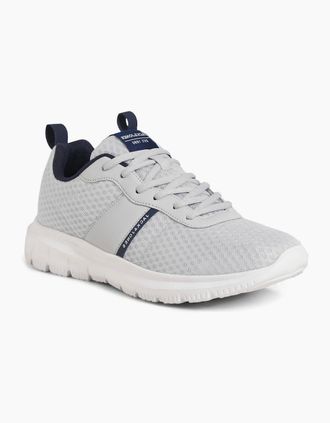 Jack & Jones Jack & Jones Mens Taylor Mesh Mens Trainers - Grey - Size: 10