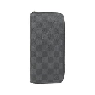 Louis Vuitton Pre-owned Wallets, female, Black, Size: ONE SIZE Pre-owned Damier Graphite Long Wallet