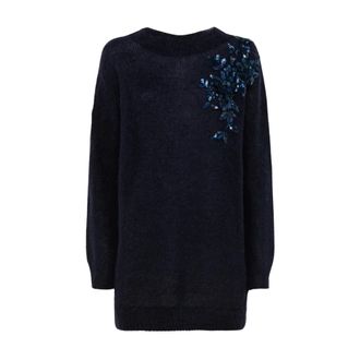 Blugirl Truien & Vesten, Dames, Blauw, S, Blugirl Jurken