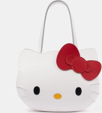 The Cambridge Satchel Company The Hello Kitty Face Tote - Brilliant White