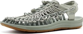Keen Uneek Mens Shoes Abbey Stone/Lily Pad : 10.5 D - Medium, Textile