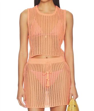 L*Space Sander Cropped Top In Fresh Squeezed