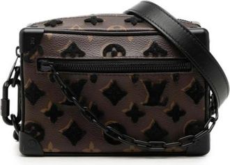 Louis Vuitton Pre-owned Mini Soft Trunk - Dames - Vintage Schoudertas - Bruin - ONE Size - Vintage