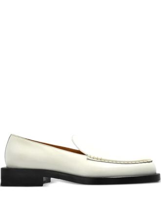 Jacquemus les mocassins panelled brogues - men - Calf Leather/Calf Leather/Calf Leather - 41 - White