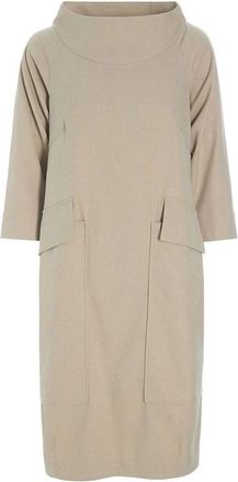 Bitte Kai Rand Dames, Jurken, Grijs, Maat: M Wol