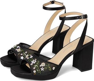 Blue by Betsey Johnson kirra Womens Sandals Black : 6.5 M, Faux Leather