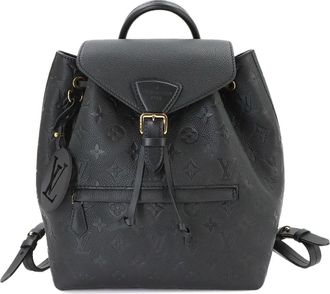Louis Vuitton Noir Monogram Empreinte Leather Backpack (Pre-Owned)