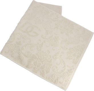 Dolce & Gabbana Terry Cotton Bath Mat