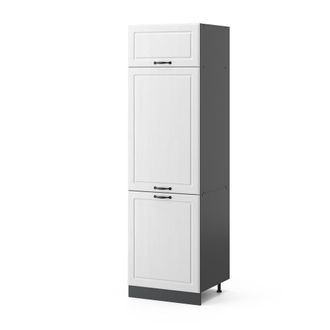 Vicco Armario Para Frigor&iacute;fico Empotrado R-line, Blanco Casa De Campo, 60 Cm