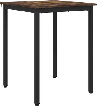 vidaXL Mesas De Comedor 60 X 60 X 75 Cm Madera De Ingenier&iacute;a Cuadrado Vidaxl