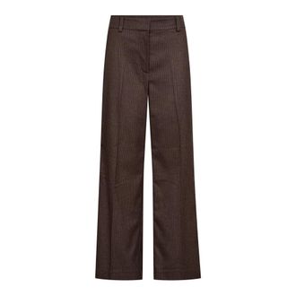 Co'Couture Pantalones Anchos - Trousers - Mujer - Marr&oacute;n - M