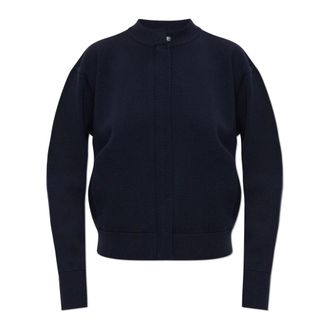 Max Mara Dames, Truien, Blauw, Maat: M Wol