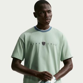 Nike Mens Loose-Fit Golf T-Shirt in Green | IH2055-006