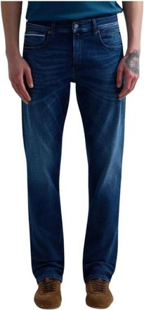 Replay Straight Jeans - Heren - Loose Fit Jeans - Blauw - W36 L32 - Denim - Jeans