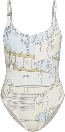 Tory Burch Donna, Costumi da bagno, Beige, XL, new