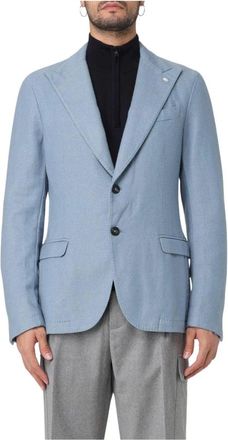 Manuel Ritz Heren, Jassen, Blauw, Maat: XL Katoen