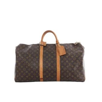 Louis Vuitton Pre-owned Keepall 55 - unisex - Louis Vuitton Vintage - Vintage Weekend Bags - Brown - ONE SIZE - Pre-owned