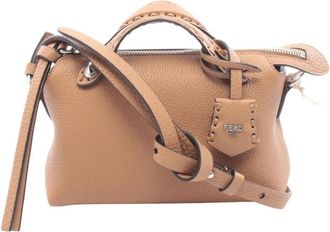 Fendi Pre-owned Fendi Mini Leather Selleria By The Way Satchel Unisex IJ0XC9CQIL2TNOQB