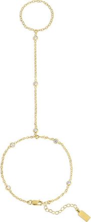 Set & Stones Serra Hand Chain in Gold at Nordstrom