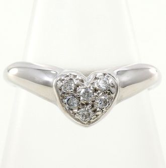 C&A White Gold White Gold (18K) Band Ring (Pre-Owned)